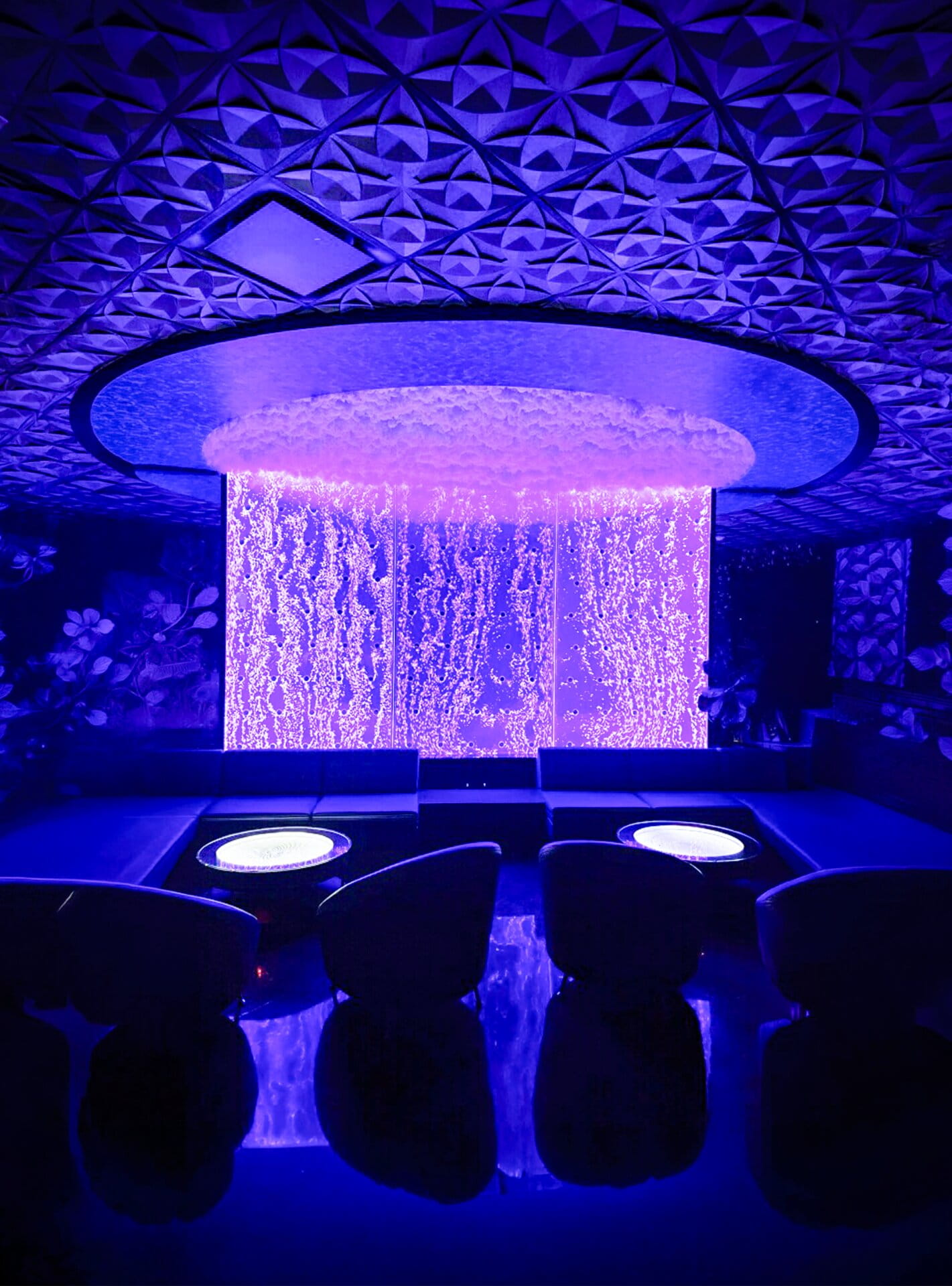 The full bar at Bounce Empire