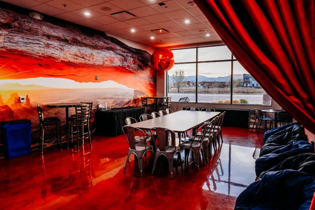 Party room at Bounce Empire